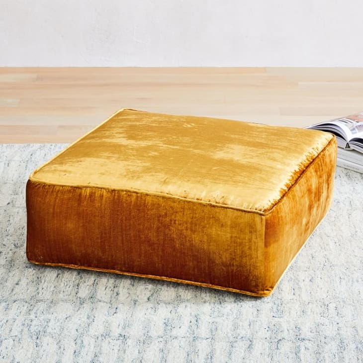 Large velvet floor cushions hotsell